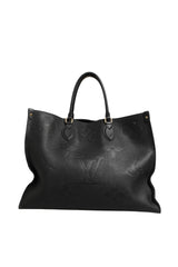 Louis Vuitton OnTheGo GM Monogram Empreinte Leather - Black
