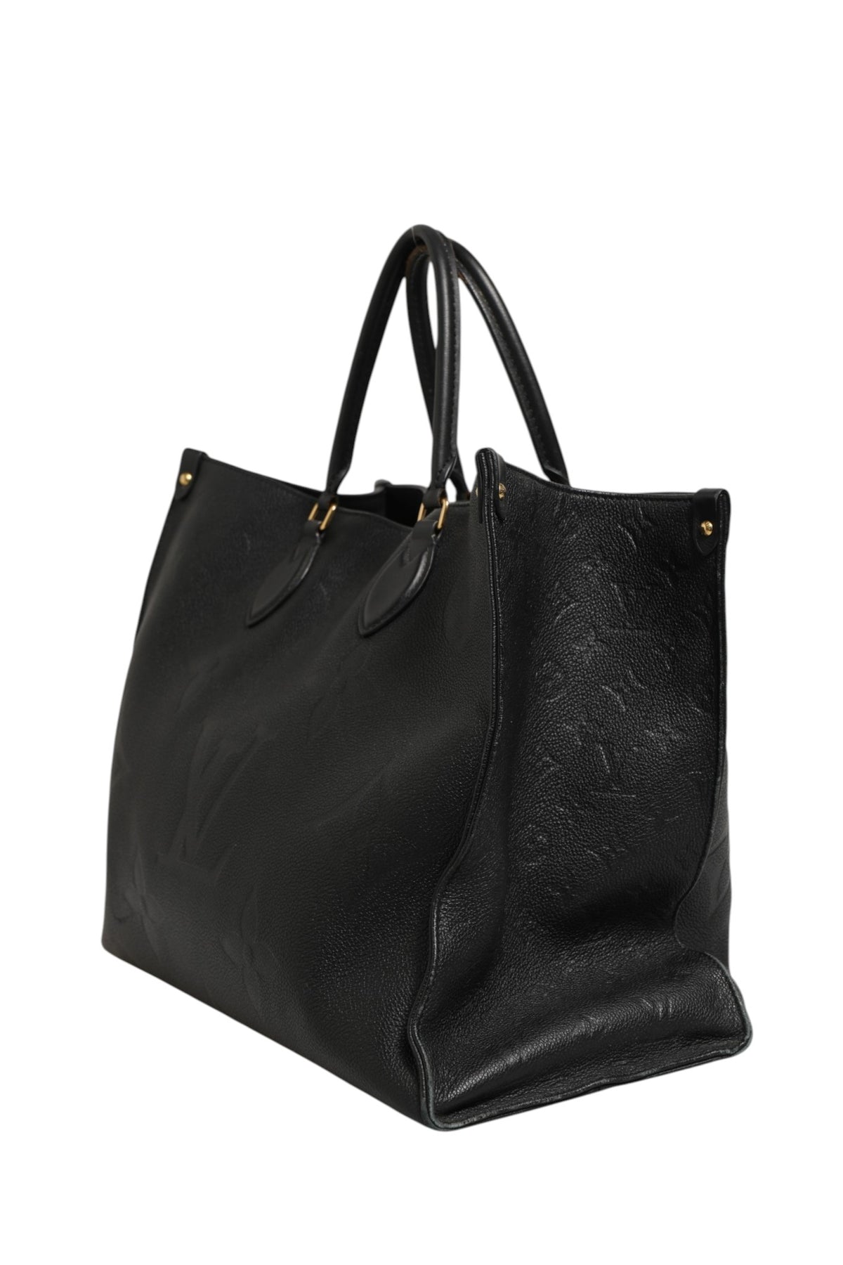 Louis Vuitton OnTheGo GM Monogram Empreinte Leather - Black