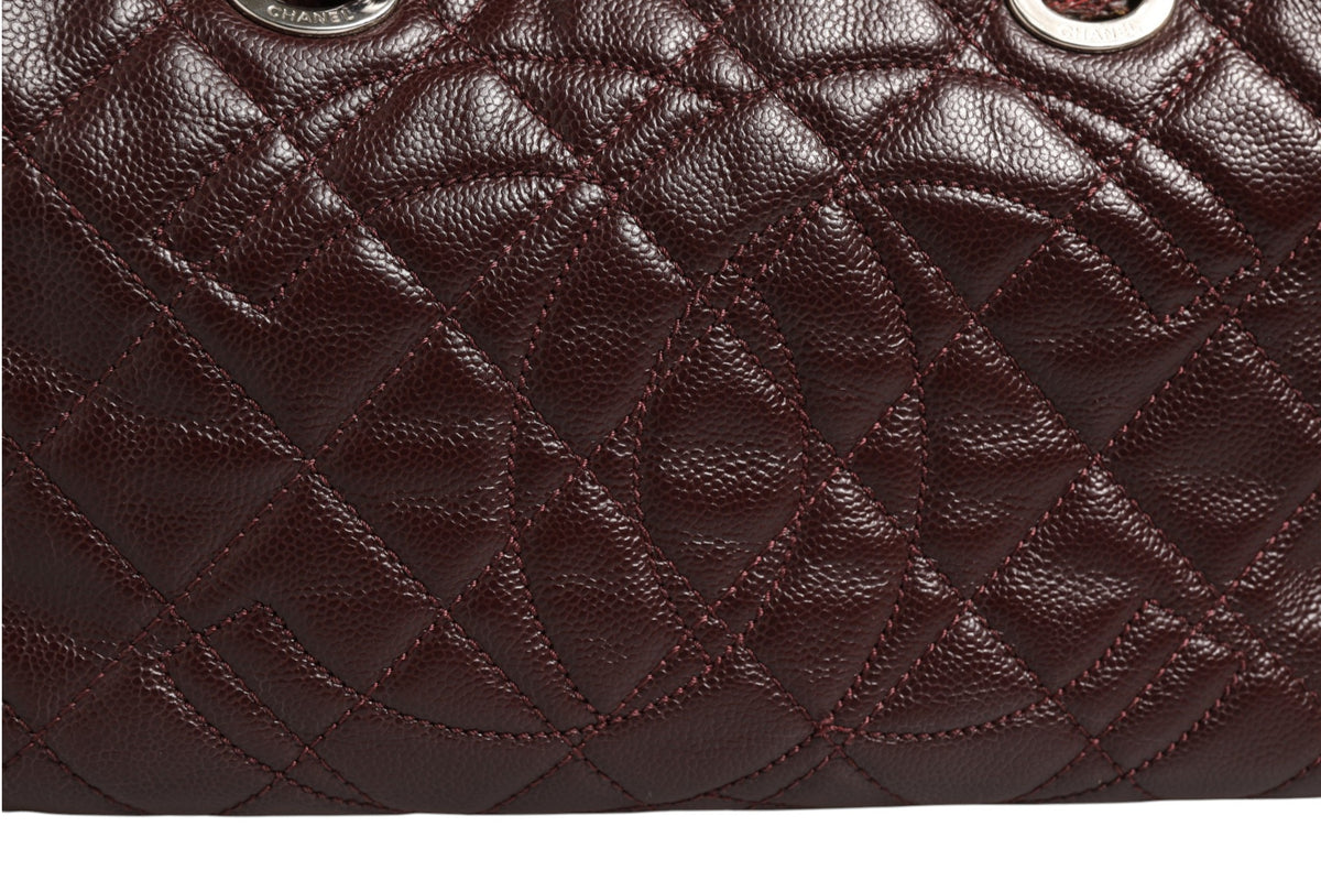Chanel Timeless Bowler Bag - Burgundy