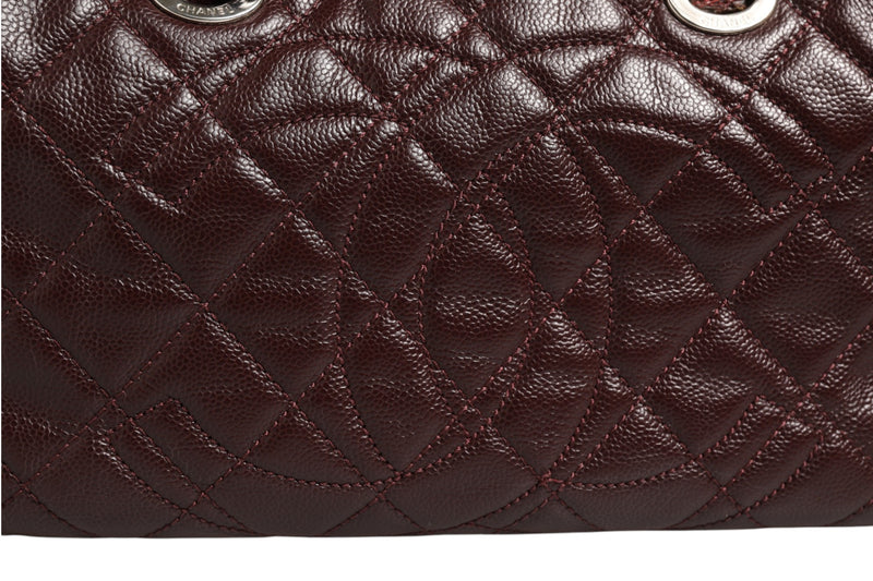 Chanel Timeless Bowler Bag - Burgundy