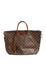 Louis Vuitton Damier Ebene Belmont Tote Bag - Élégance et Style