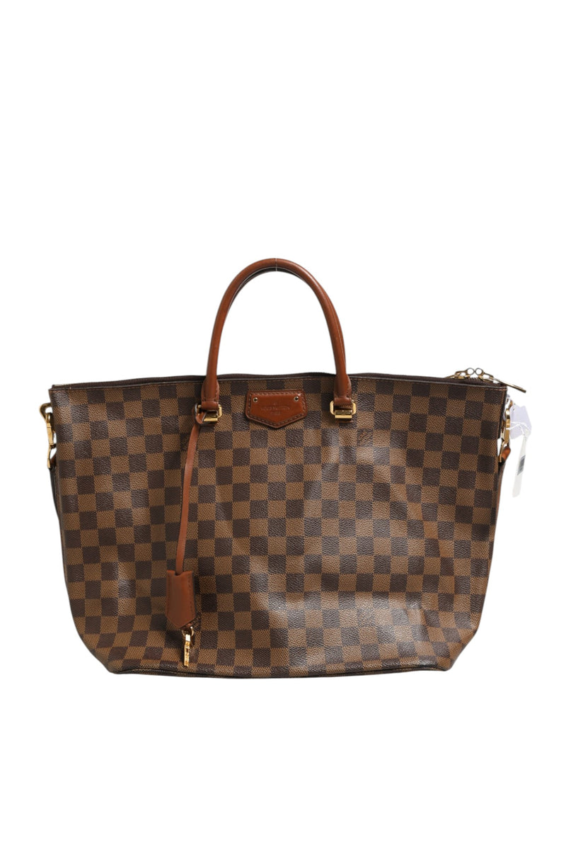 Louis Vuitton Damier Ebene Belmont Tote Bag - Élégance et Style
