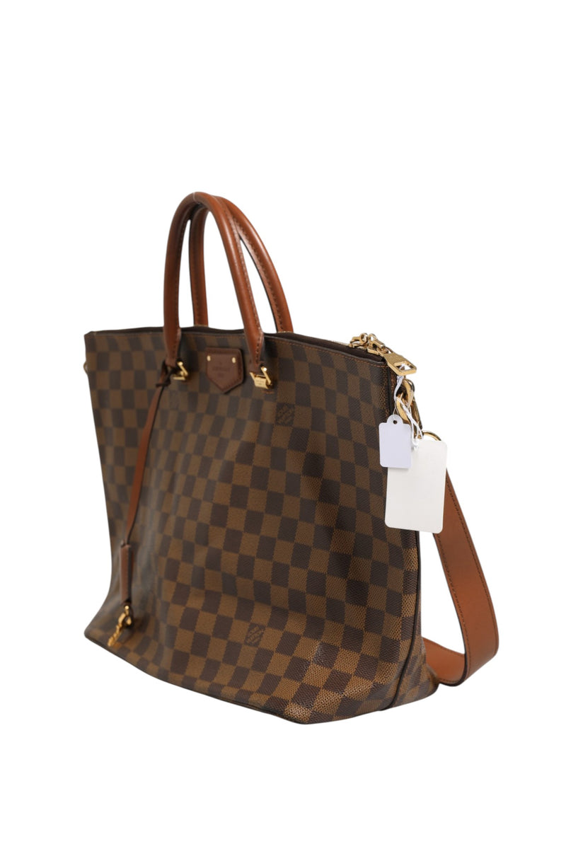 Louis Vuitton Damier Ebene Belmont Tote Bag - Élégance et Style