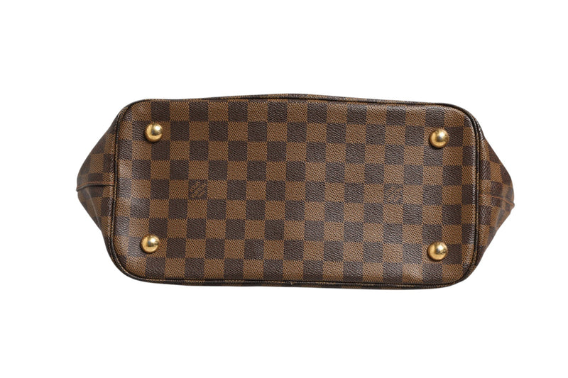 Louis Vuitton Damier Ebene Belmont Tote Bag - Élégance et Style
