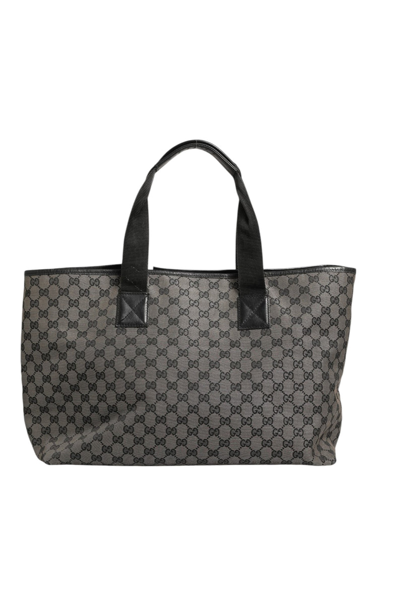 Gucci GG Canvas Tote Bag - Navy Blue