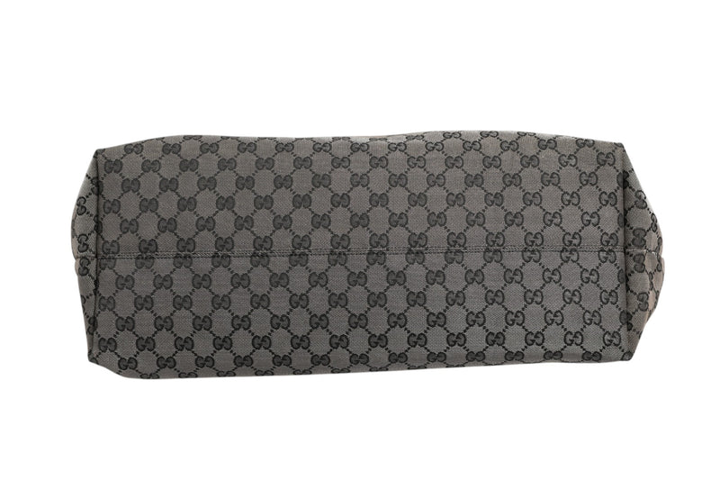 Gucci GG Canvas Tote Bag - Navy Blue