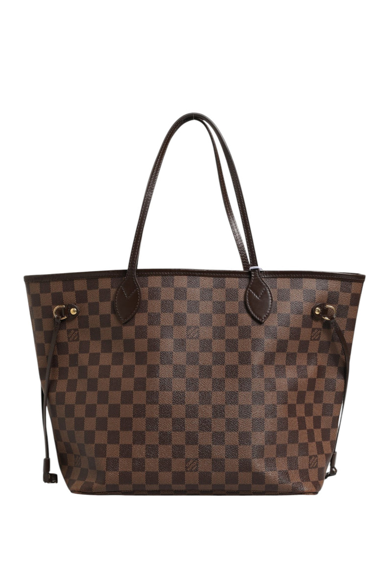 Louis Vuitton Neverfull MM Damier Ebene Tote - Élégance et Praticité