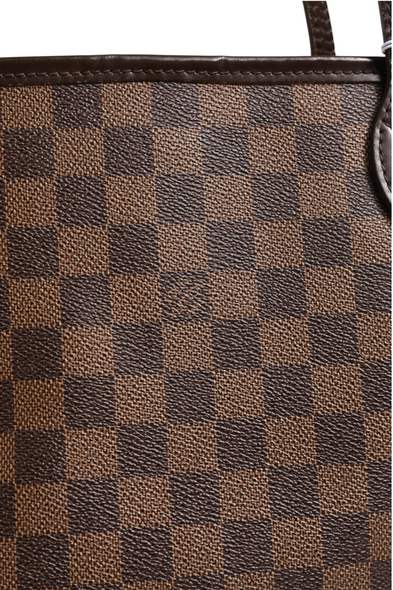 Louis Vuitton Neverfull MM Damier Ebene Tote - Élégance et Praticité