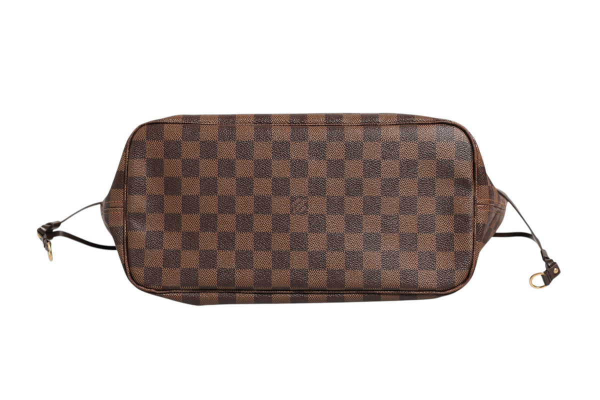 Louis Vuitton Neverfull MM Damier Ebene Tote - Élégance et Praticité