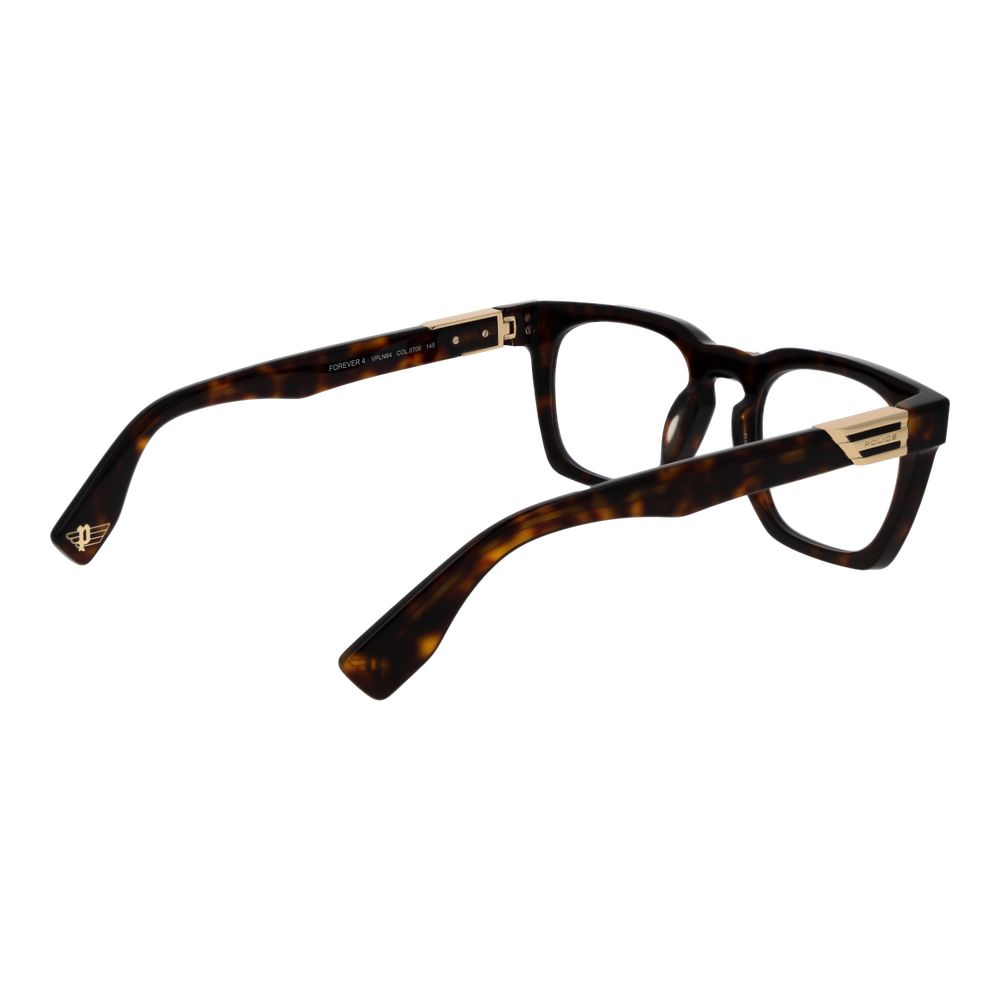 Lunettes en Acétate de Cellulose Brunes Police pour Hommes