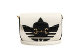 Gucci x Adidas Horsebit 1955 Mini Shoulder Bag - White