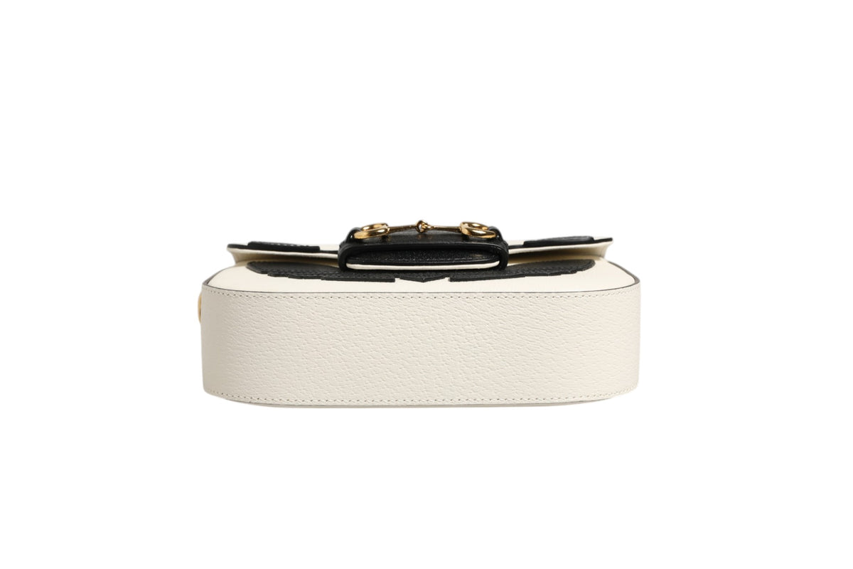 Gucci x Adidas Horsebit 1955 Mini Shoulder Bag - White