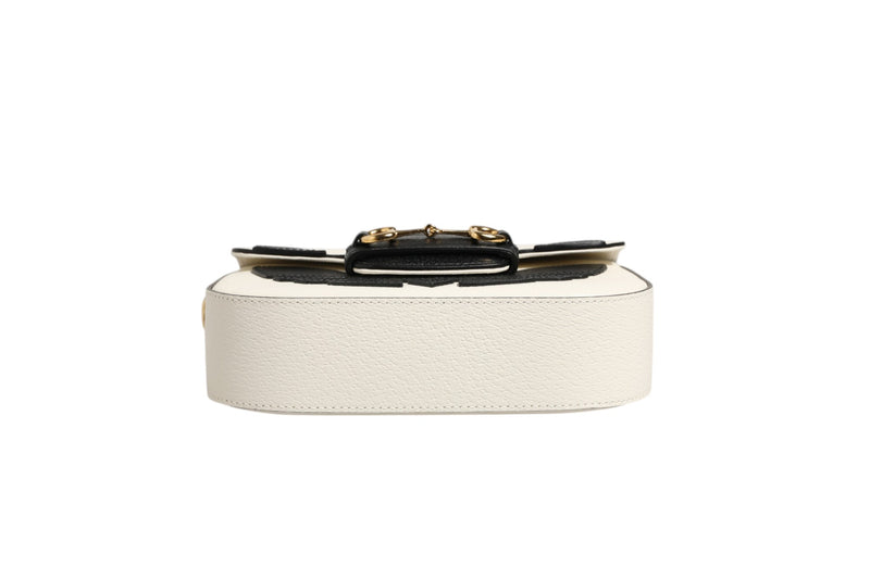 Gucci x Adidas Horsebit 1955 Mini Shoulder Bag - White