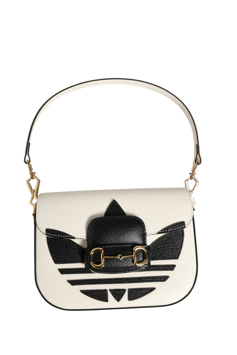 Gucci x Adidas Horsebit 1955 Mini Shoulder Bag - White