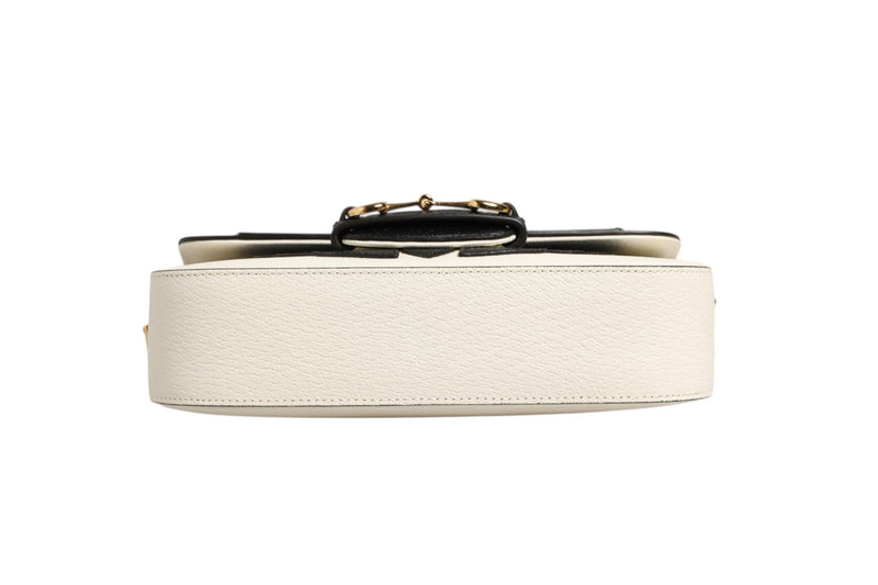 Gucci x Adidas Horsebit 1955 Shoulder Bag Black/White
