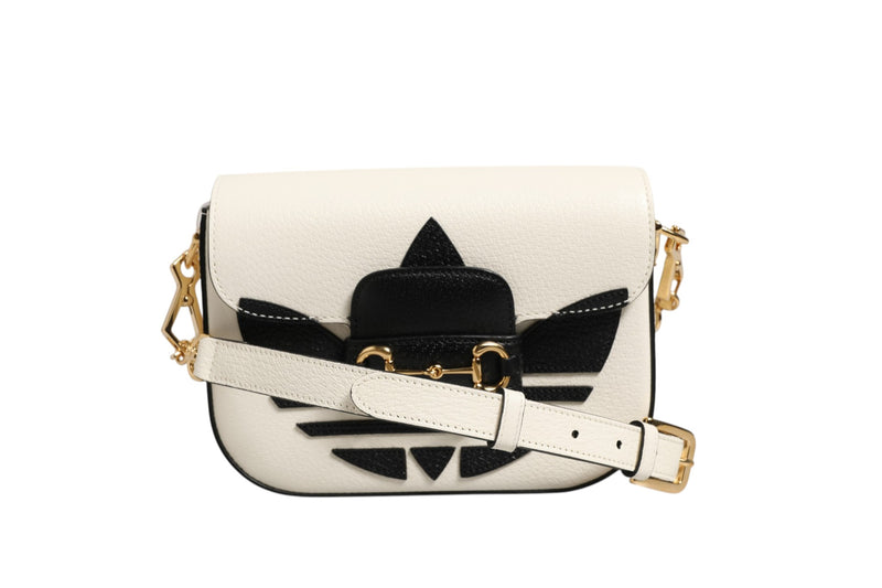 Gucci x Adidas 1955 Horsebit Shoulder Bag - Élégance et Style