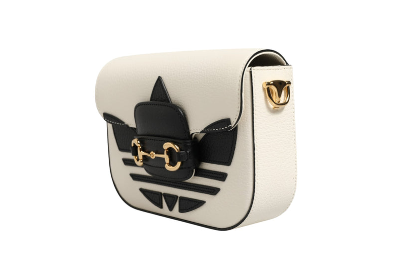Gucci x Adidas 1955 Horsebit Shoulder Bag - Élégance et Style