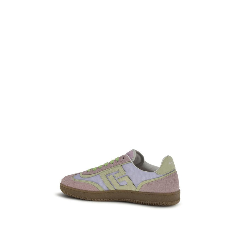 Balmain Multicolor Calf Leather Bos Taurus Athletic Sneakers