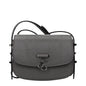 Jimmy Choo Gray Leather Shoulder Bag