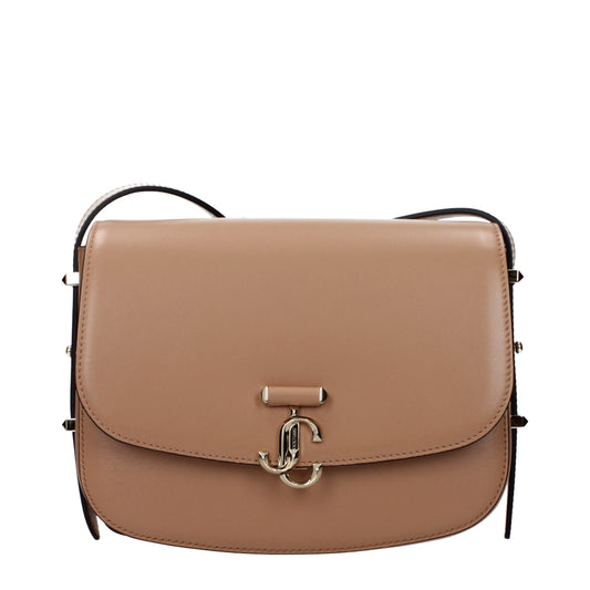 Jimmy Choo Brown Leather Crossbody Bag - Stylish & Versatile