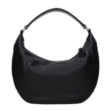 Jimmy Choo Black Leather Shoulder Bag - Elegant and Stylish