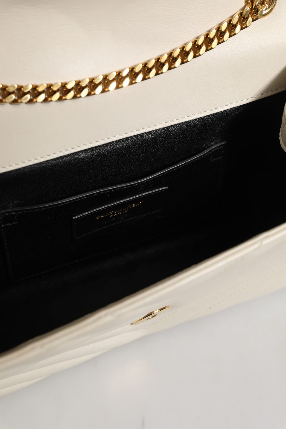 Saint Laurent Envelope Triquilt Medium YSL Shoulder Bag
