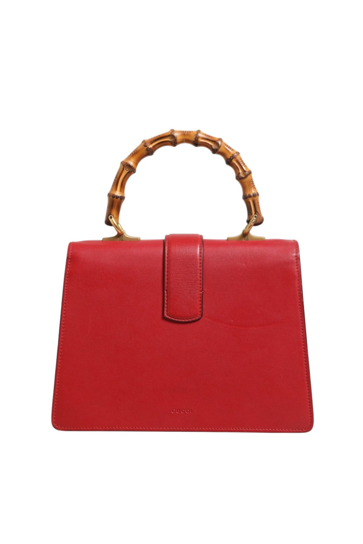Gucci Dionysus Bamboo Medium Top Handle Bag - White Blue Red