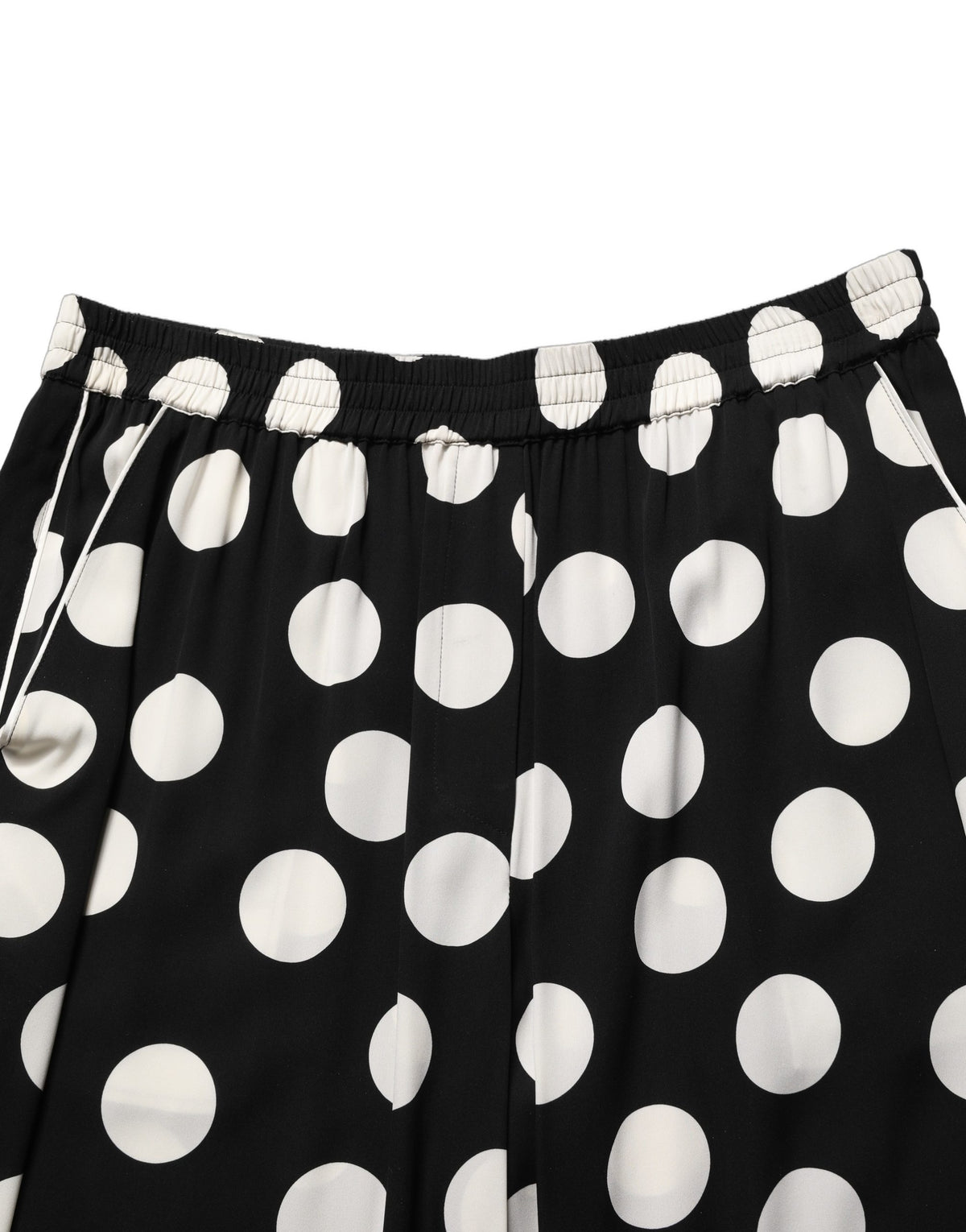 Dolce & Gabbana Black and White Polka Dot Pajama Set