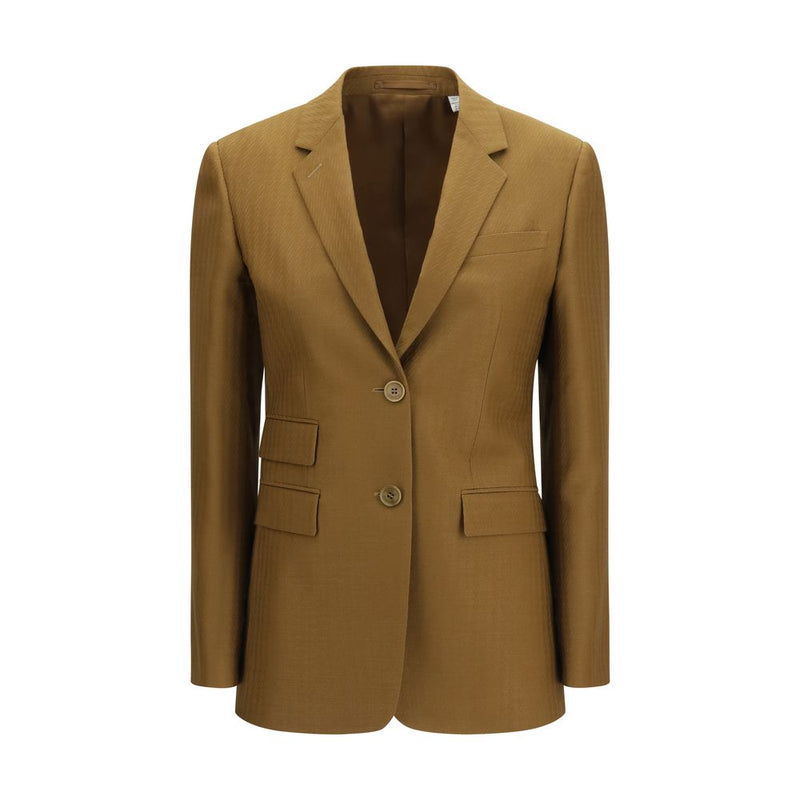 Burberry Multicolor Wool and Mohair Blazer for Women