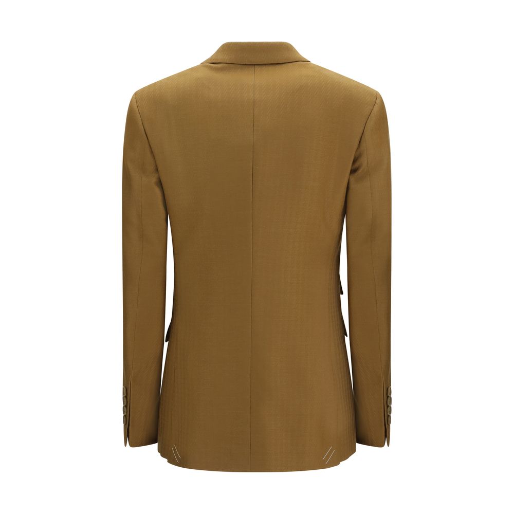 Burberry Multicolor Wool and Mohair Blazer for Women