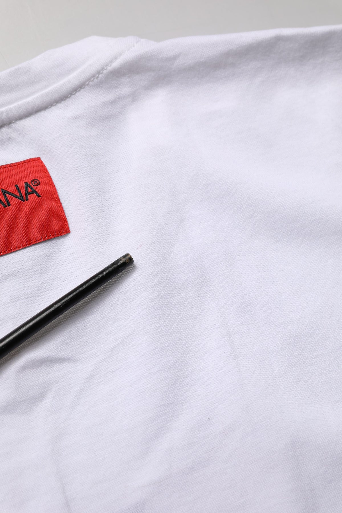 Dolce & Gabbana White Floral Graphic Short Sleeve Crew Neck T-shirt