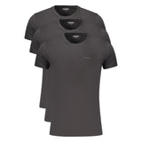Palm Angels Nero T-Shirt en Coton pour Homme