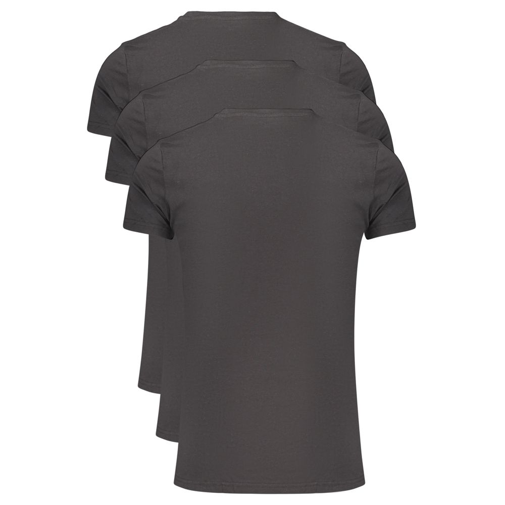 Palm Angels Nero T-Shirt en Coton pour Homme