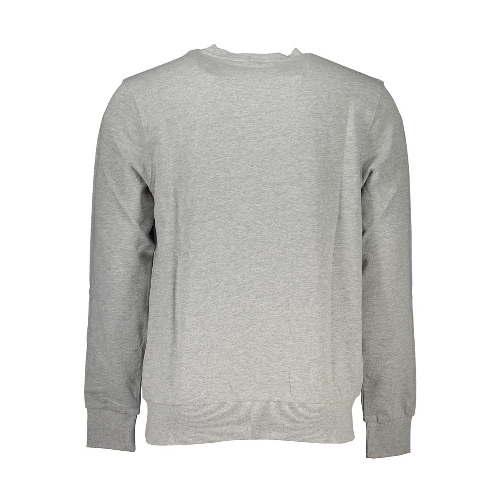 North Sails Gray Cotton Men's Sweatshirt - Stylish Comfort
