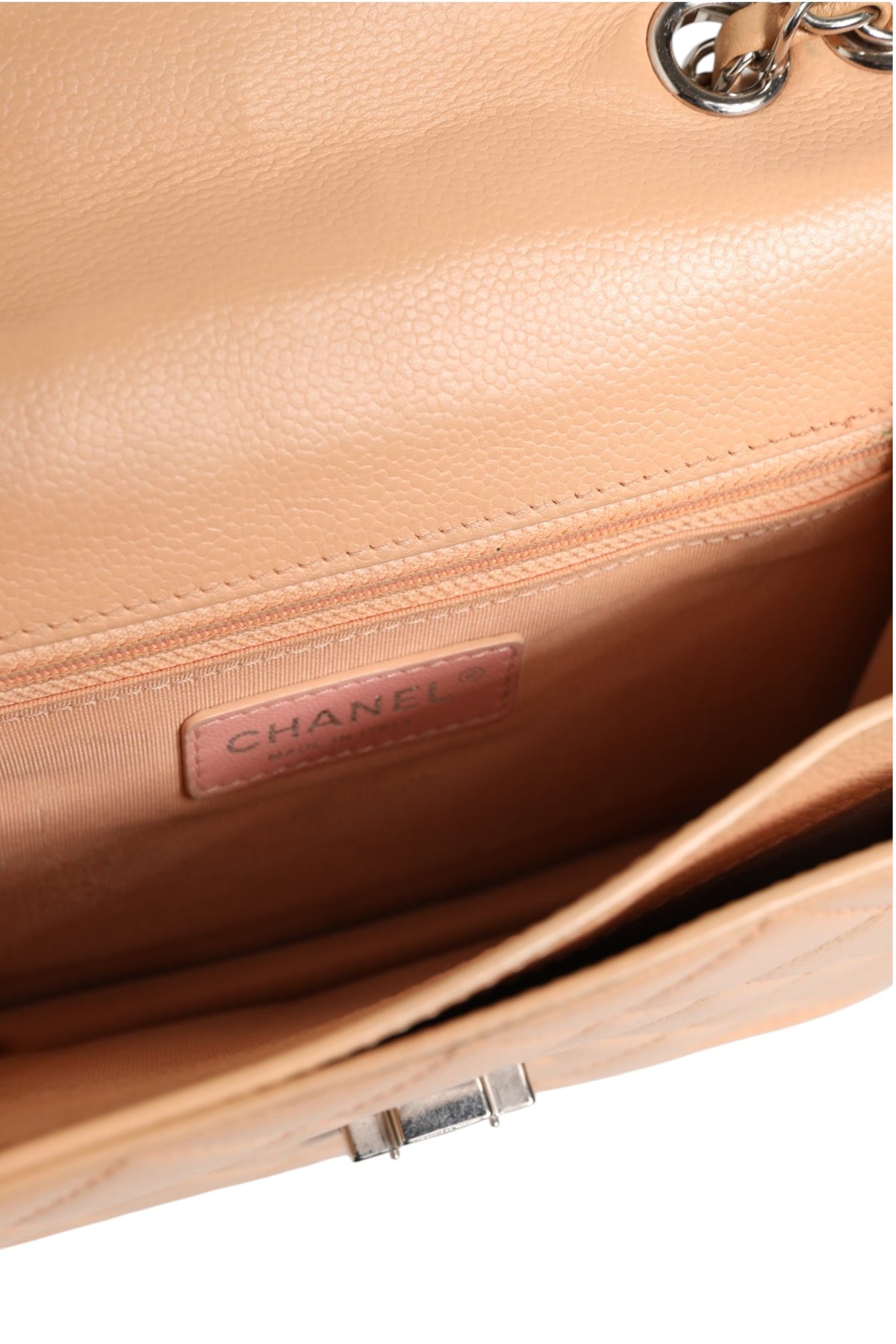 Chanel Goatskin Quilted Small CC Box Flap Bag - Powder Pink