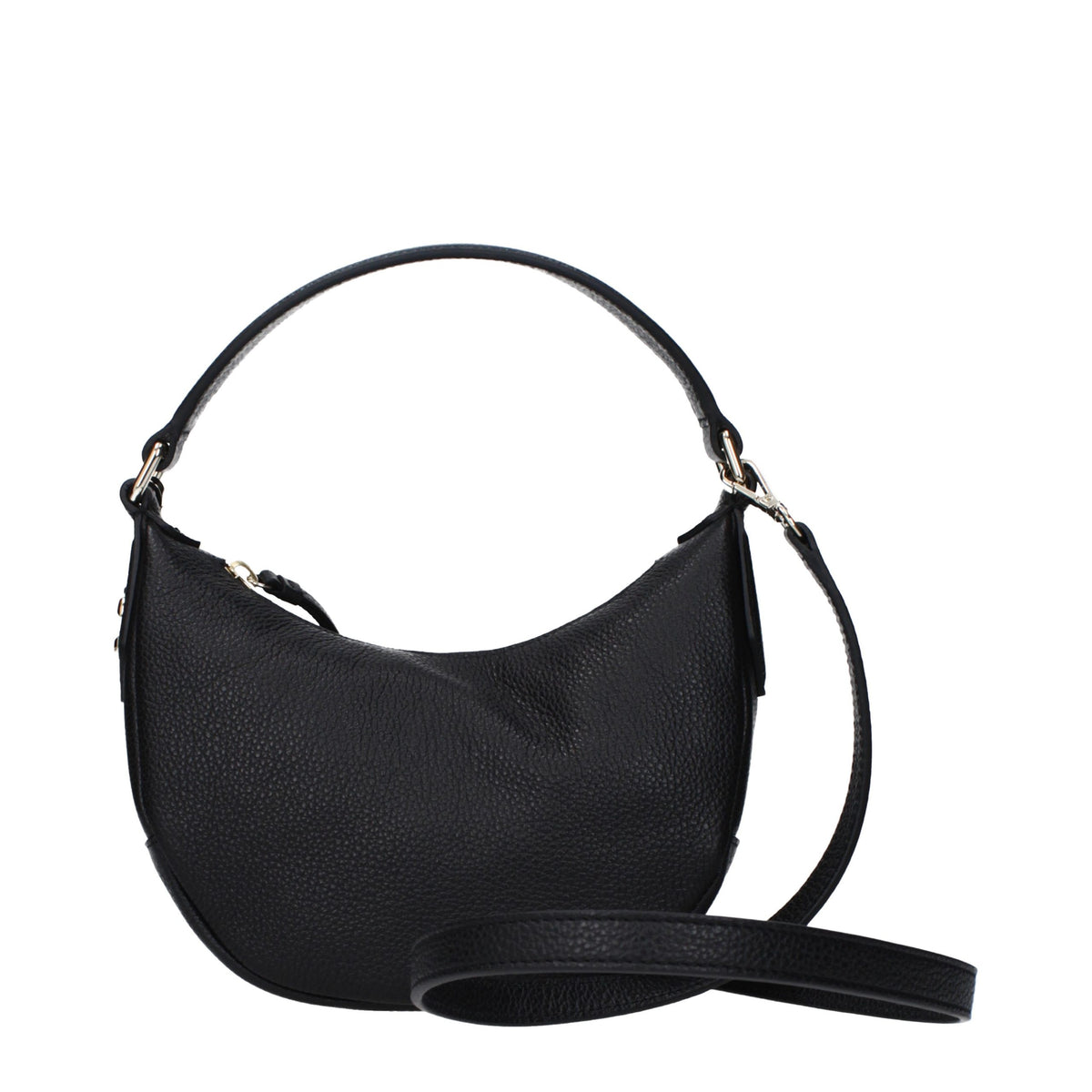Jimmy Choo Black Leather Handbag - Elegant and Versatile