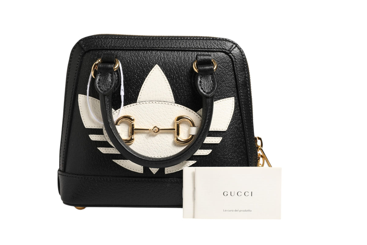 Gucci x Adidas Horsebit 1955 Mini Bag - Black