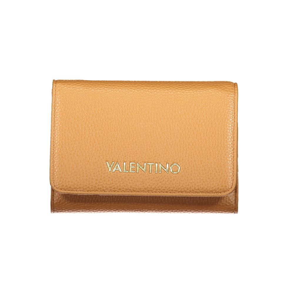 Mario Valentino Brown Polyurethane Women's Wallet - Chic & Functional