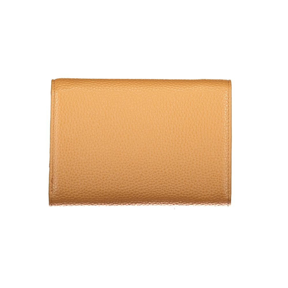 Mario Valentino Brown Polyurethane Women's Wallet - Chic & Functional