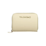 Mario Valentino Beige Polyurethane Women's Wallet - Chic & Functional