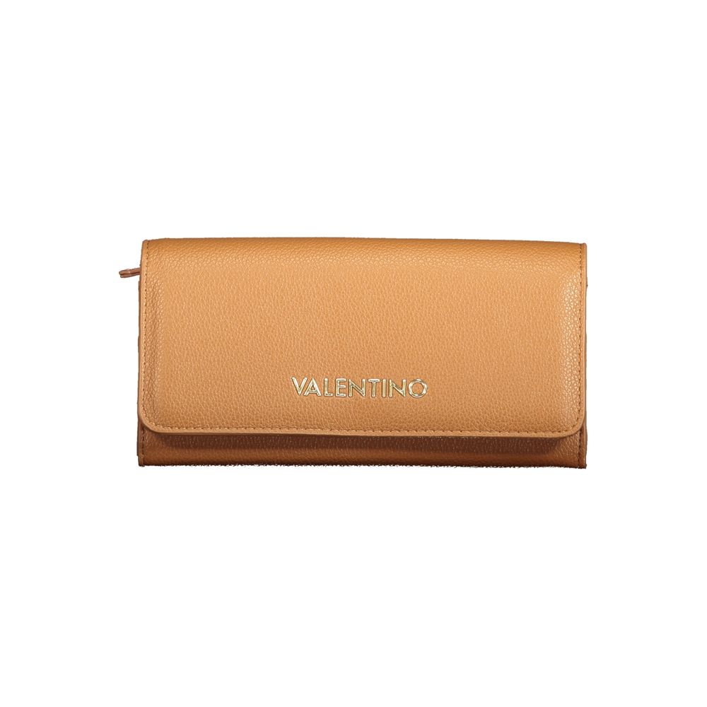 Mario Valentino Brown Polyurethane Women's Wallet - Chic & Stylish