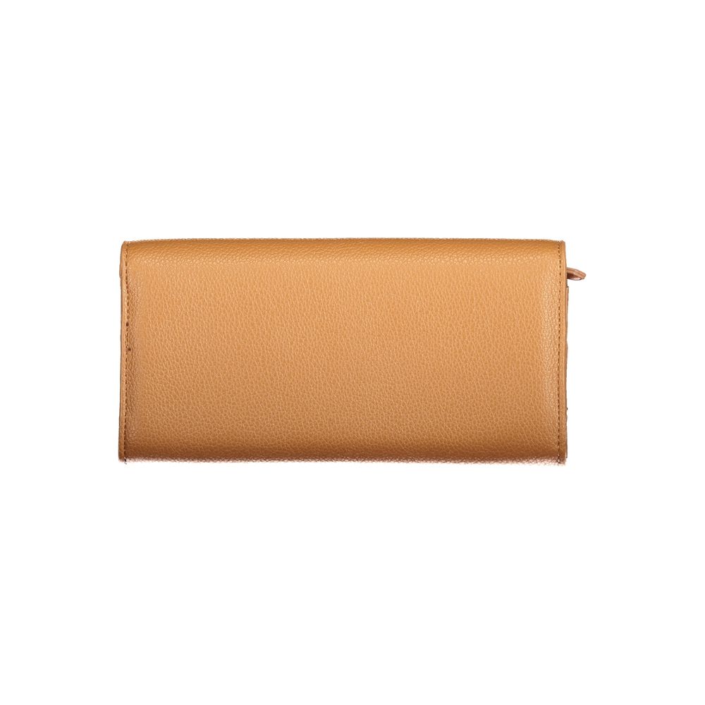 Mario Valentino Brown Polyurethane Women's Wallet - Chic & Stylish