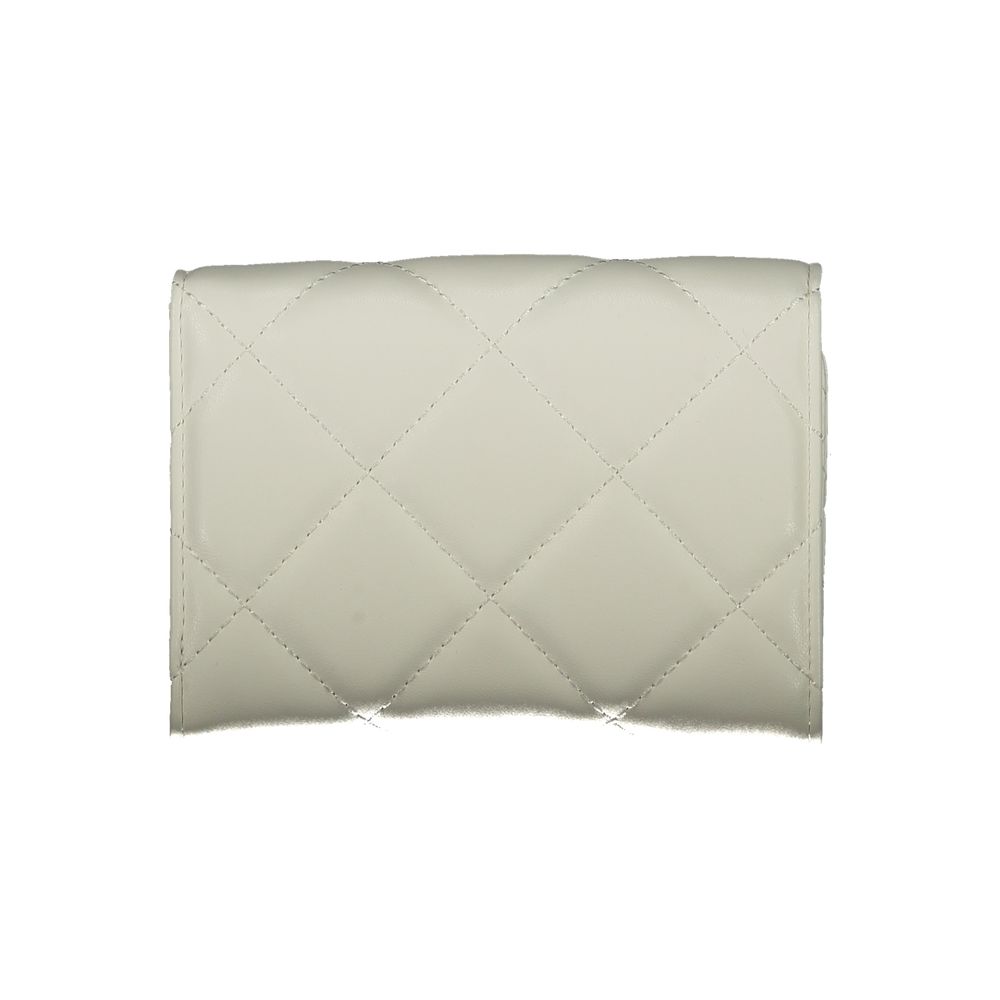 Mario Valentino White Polyurethane Women's Wallet