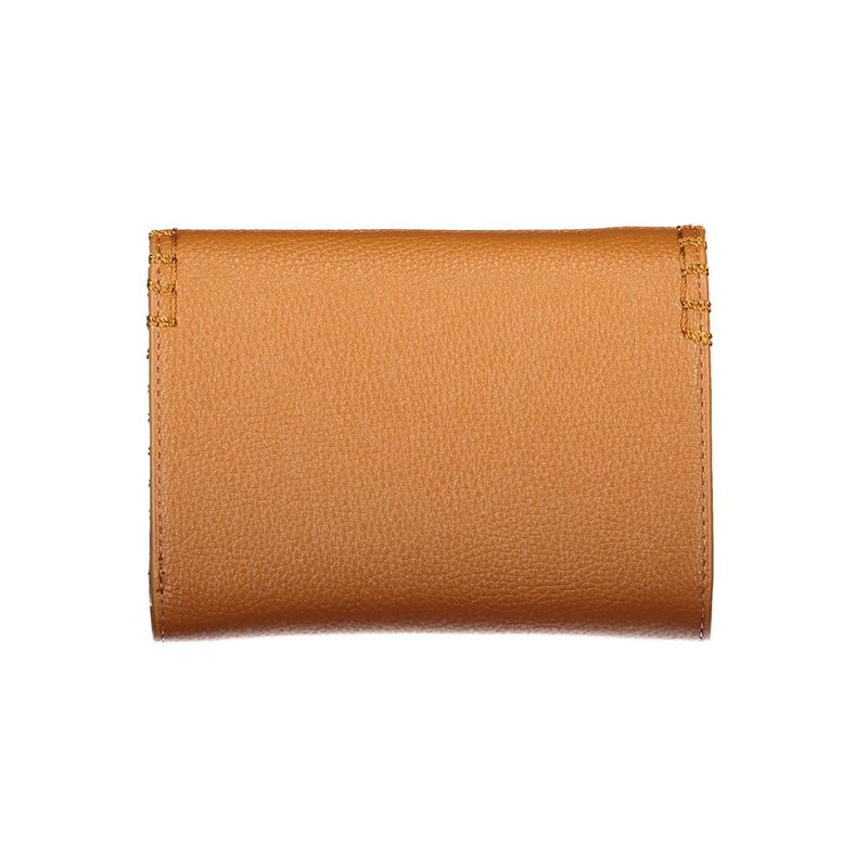 Mario Valentino Brown Polyurethane Women's Wallet - Chic & Functional
