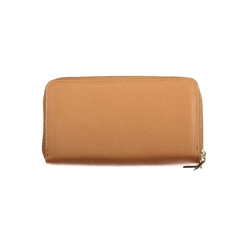 Mario Valentino Brown Polyurethane Women's Wallet - Stylish & Functional