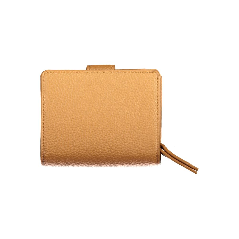 Mario Valentino Brown Polyurethane Women's Wallet