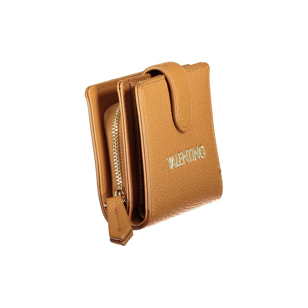 Mario Valentino Brown Polyurethane Women's Wallet