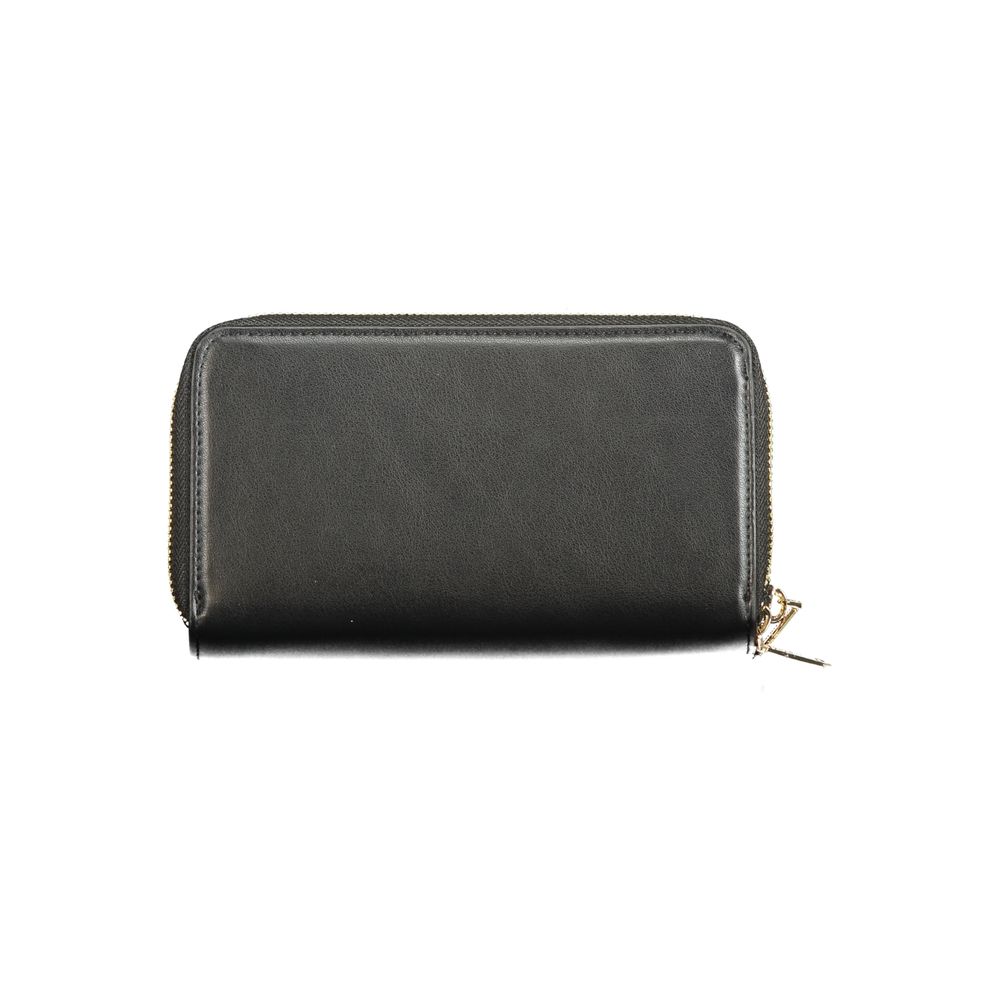 Mario Valentino Nero Poliuretano Women's Wallet - Chic and Functional