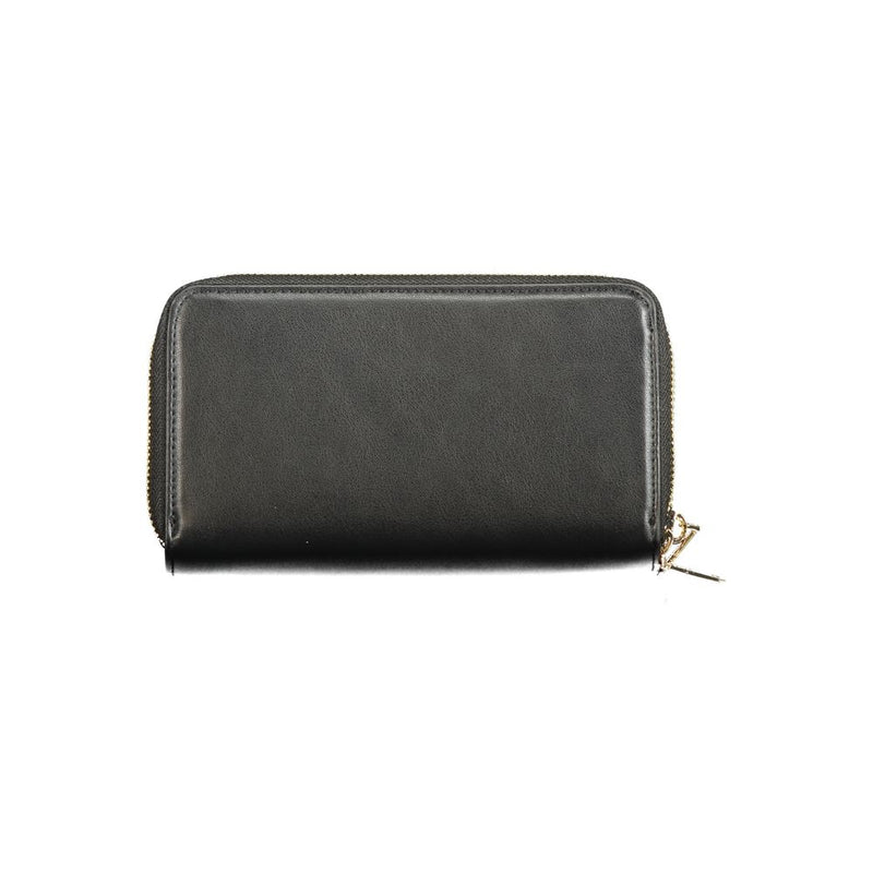 Mario Valentino Nero Poliuretano Women's Wallet - Chic and Functional