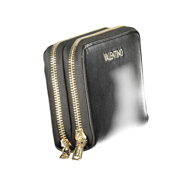 Mario Valentino Nero Poliuretano Women's Wallet - Chic and Functional